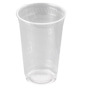 20oz/570ml Transparent Biodegradable Pint Glass (CE) - PLA - Case of 960