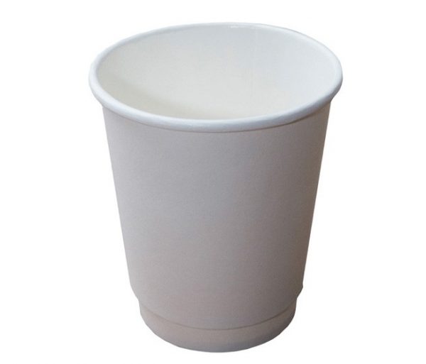 12oz/360ml Double Wall Hot Drinks Cup  - FSC/PLA - Case of 500