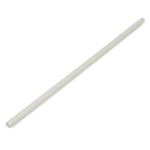 Compostable Paper Straw - White - 210mm x 6mm - Case of 1500 (60x25)