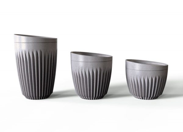 Huskee 12oz Cup - Charcoal or Natural Colour x48