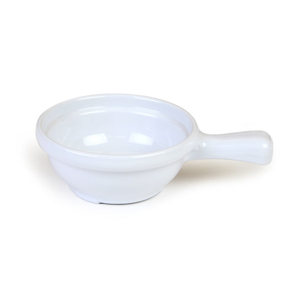 10oz Soup Bowl with handle x12 - White
