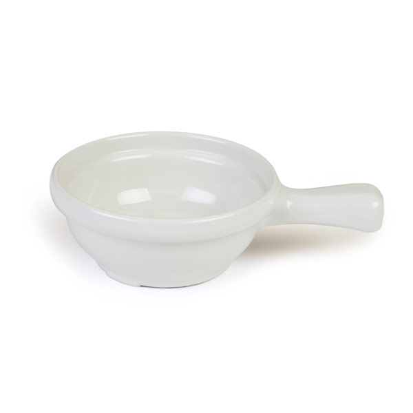 10oz Soup Bowl with handle x12 - White