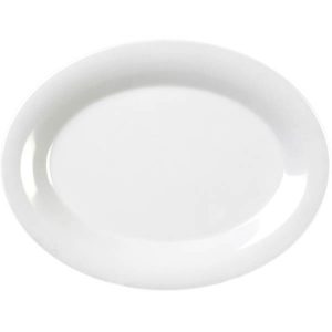 12" Melamine Oval Dinner Plate x12