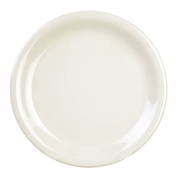 9" Melamine Lunch Plate (Narrow Rim) x12