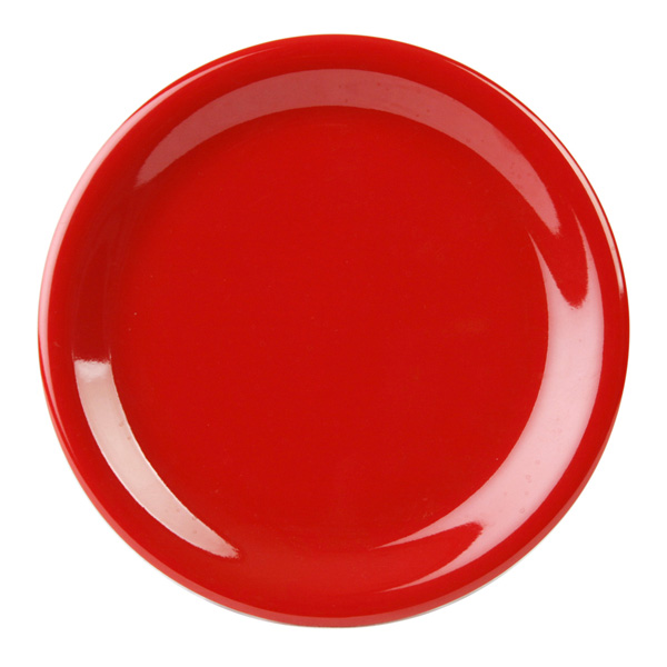 9" Melamine Lunch Plate (Narrow Rim) x12
