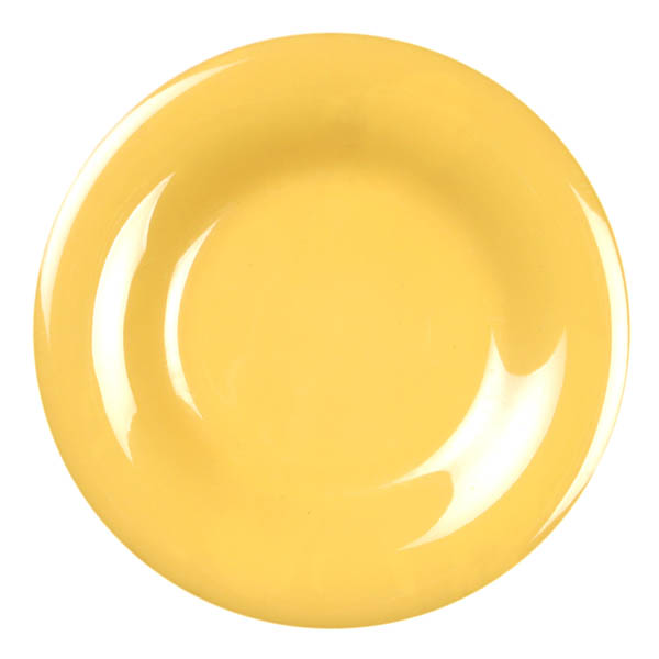 8" Melamine Lunch Plate (Wide Rim) x12