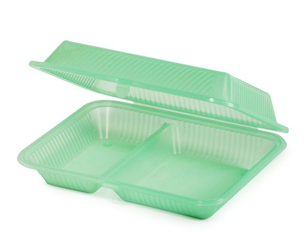 2 Compartment Container x12