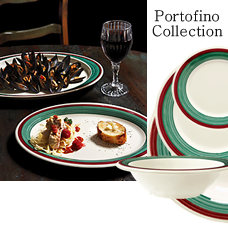 Small Plate Portofino Crockery Set x 4
